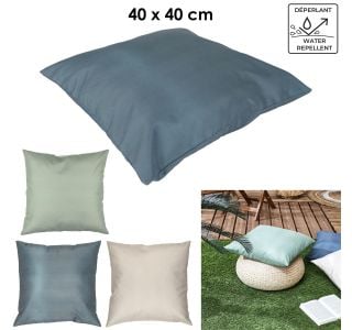 OKRASNI VZGLAVNIK HOME DECO 40X40 ODPOREN NA VODO SORT.
