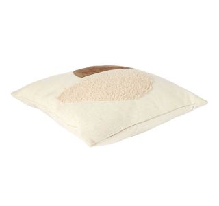 OKRASNI VZGLAVNIK HOME DECO BEŽ VZOREC 40X40 CM
