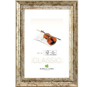 OKVIR ZA SLIKO BUBOLA&NAIBO CLASSIC SREBRN 24X30 CM