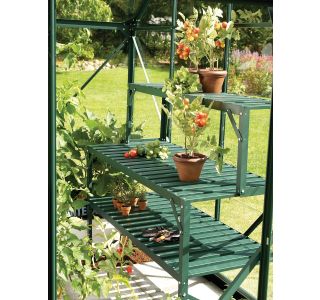 OPREMA ZA RASTLINJAK VITAVIA NASTAVKI ZA NAMIZNI 121X28X39CM. SMARAGDNA