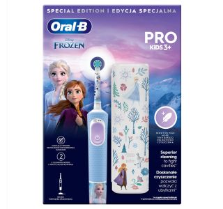 OTROŠKA ELEKTRIČNA ZOBNA ŠČETKA ORAL-B VITALITY PRO KIDS FROZEN + ETUI