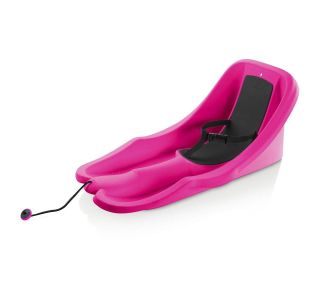 OTROŠKE SANI Z NASLONOM PLASTKON BABY RIDER-PINK