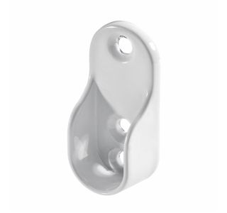 NOSILEC OBEŠALNE PALICE ZA OMARO HETTICH DIY, OVALEN 15/30MM, BELA, V ZAVOJU STA 2 KOSA