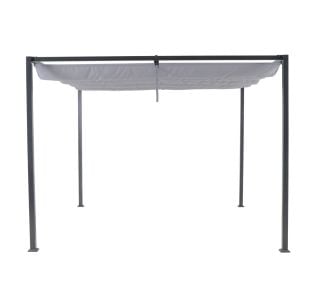 PERGOLA NATERIAL HORALI STEEL 300X300 ZLOŽLJIVA STREHA