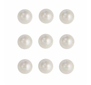 PERLE RAYHER POLPERLE, BELE, 3 MM SAMOLEPILNE, 120 KOSOV
