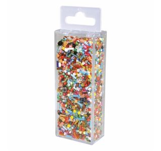 PERLE RAYHER STEKLENE PERLE MEŠANE 100 G