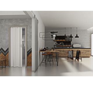 PREKLOPNA VRATA MARLEY PIAZZA BELA 83X204 CM UW