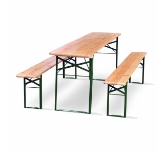 GASILSKA MIZA IN KLOPI 200X60 CM