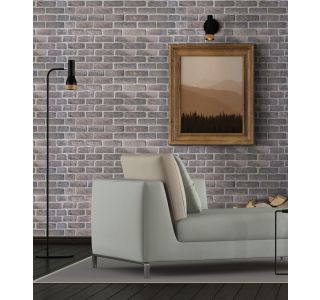 STENSKA OBLOGA POLIMARK LIVING PLASTONDA DECOR LONDON SIVI 50X100 CM