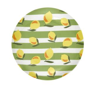 PLITVI KROŽNIK HOME DECO 27 CM BAIN DE SOLEIL PORCELAN