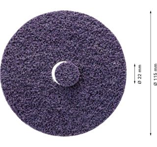 PLOŠČA EXPERT N477 SCM ZA KOTNE BRUSILNIKE, 115 X 22 MM, ZELO GROBA