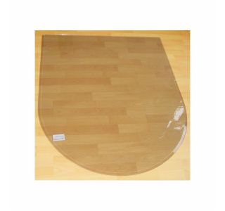 PODLOŽNA PLOŠČA LIENBACHER POLKROŽNA 1000X1000 MM STEKLENA