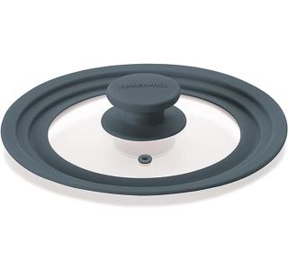 POKROVKA TESCOMA 16/18/20 CM UNIVERZALNA GREY 'UNICOVER' STEKLENA
