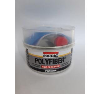 PRIPRAVA POVRŠINE SOUDAL POLIESTER KIT PF Z VLAKNI SIVI 250 G ( POLYFIBER )