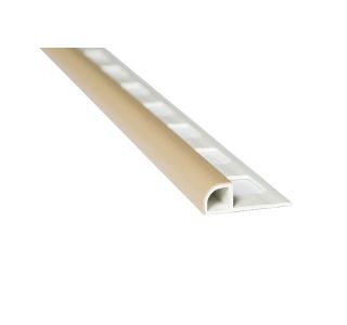 POLKROŽNA LETEV JMK PVC P PROFIL- DOL 2.70M 8MM PERLA