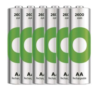 POLNILNI BATER.VLOŽEK GP RECYKO 2600 MAH HR6 (AA) 6KOS