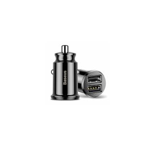 POLNILNIK ZA GSM BASEUS AVTO POLNILEC 2XUSB 3.1A BASEUS ČRN