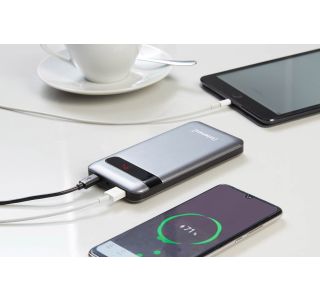 POLNILNIK ZA GSM INTENSO PD20000 ČRNA 20000 MAH USB A QUICKCHARGE, USB C