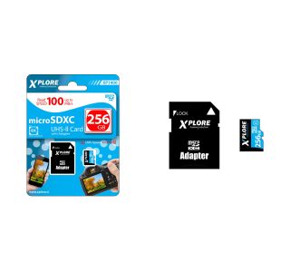 POMNILNIŠKA KARTICA XPLORE XP1400 256 GB U3