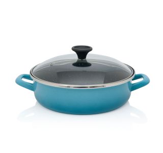 PONEV METALAC 26 CM / 3.6 L S STEKLENIM POKROVOM