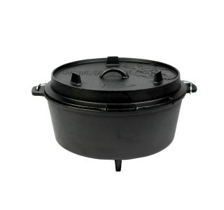 POSEBNI ŽAR VALHAL OUTDOOR DUTCH OVEN POSODA 12 L Z NOGICAMI