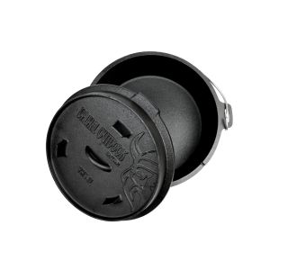POSEBNI ŽAR VALHAL OUTDOOR DUTCH OVEN POSODA 6.1 L RAVNO DNO
