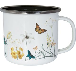 POSODA ZA TOPLE NAPITKE ENAMELIE LONČEK IRIS 8 CM - 0.4 L