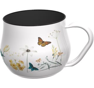 POSODA ZA TOPLE NAPITKE ENAMELIE SKODELICA IRIS 8 CM 0.45 L
