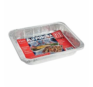 POSODA ZA ŽAR ALUFIX ALU POSODA ZA PEKO 3/1 VEL.2