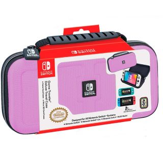 POTOVALNI KOVČEK BIGBEN NINTENDO SWITCH DELUXE ROZA