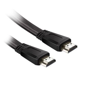 POVEZOVALNI KABEL EKON HDMI 4K ULTRA HD ČRN ECVHDMI10FLAT