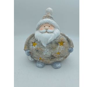 PRAZNIČNA FIGURA GLOSSTYLE BOŽIČEK Z LED LUČKO 27X19X29CM