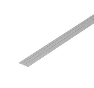 PREHODNI ALU PROFIL CEZAR LPP 25MM 0.9M SREBRN SAMOLEPILNI