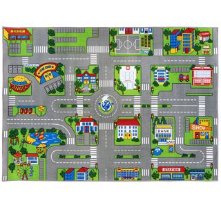 PREPROGA PLAY CARPET CITY 100X150 CM