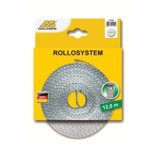 SCHELLENBERG TRAK ZA ROLETE 14 MM/12 M SIVE BARVE