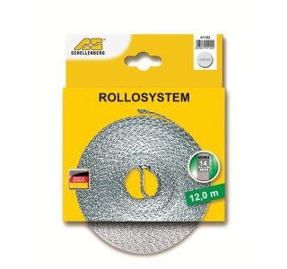 SCHELLENBERG TRAK ZA ROLETE 14 MM/4,5 M SIVE BARVE