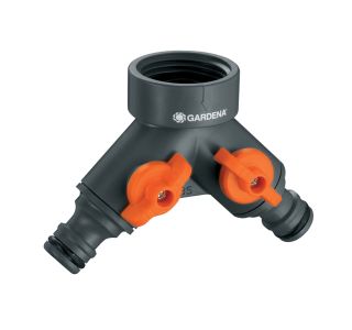 PRIKLJUČEK ZA VODO RAZDELILNI VENTIL Z DVEMA ODCEPOMA,NAVOJ PIPE G 3/4