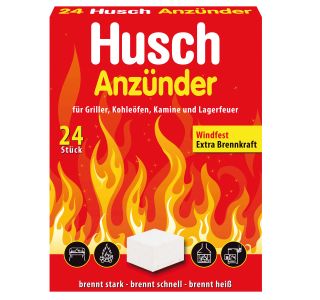 PRIPOMOČKI ZA PODŽIG HUSCH KOCKE ZA PRIŽIGANJE 24 KOM