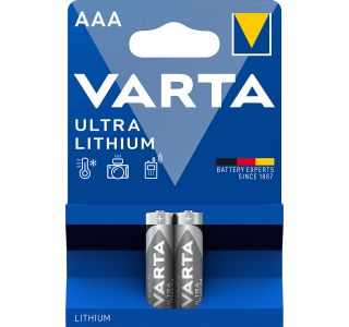 LITIJ BATERIJSKI VLOŽEK VARTA PROFESSIONAL LITHIUM AAA BL/2