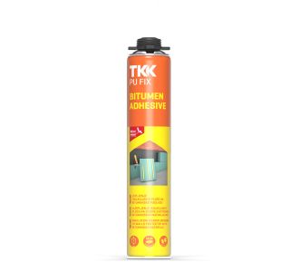 POLIURETANSKA PENA TKK PU FIX BITUMEN ADHESIVE GUN GRADE 750 ML