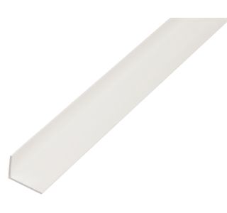 KOTNI PROFIL ALBERTS PVC, 25X20X2X2000 MM BEL