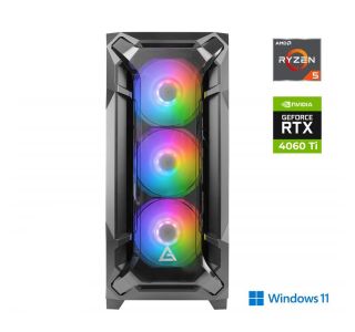 RAČUNALNIK ANNI GAMER ADVANCED R5 5600X / RTX 4060 TI / 16 GB / 1 TB / W11H