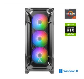 RAČUNALNIK ANNI GAMER ADVANCED R7 5700X / RTX 4060 / 16 GB / 1 TB / W11H
