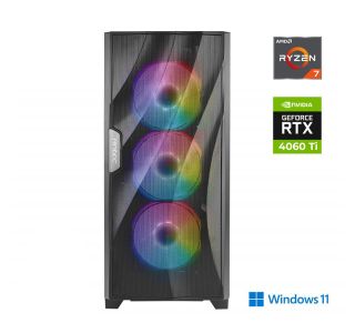 RAČUNALNIK ANNI GAMER EXTREME R7 5700X / RTX 4060 TI / 32 GB / 2 TB / W11H
