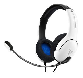 RAČUNALNIŠKA SLUŠALKA PDP PS4/PS5 STEREO LVL40 BELE