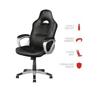 GAMING STOL TRUST XX RYON GXT 705, ČRN