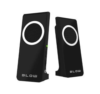 RAČUNALNIŠKI ZVOČNIKI BLOW MS-22, 2.0 STEREO USB ČRNI