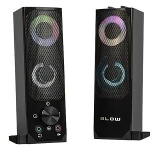 RAČUNALNIŠKI ZVOČNIKI SOUNDBAR MS-28, 2V1, 2.0 STEREO, USB, BLUETOOTH, RGB LED OSVETLITEV