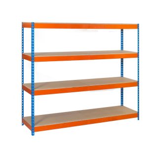 REGAL SIMONRACK 200X150X60 CM 4P/150KG MODRA ORANŽNA SIMONCLICK