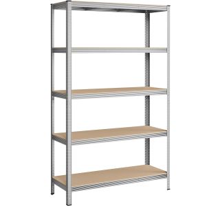 REGAL SONGMICS 200X120X60 CM 5P/175KG GLR060E01 RJAVO-SREBRNO
